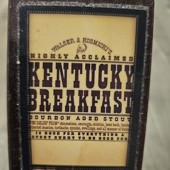 Founders Brewing - KentuckyBreakfast- Beer Tap Handle - 3 sided - rare - Picture 8 of 15
